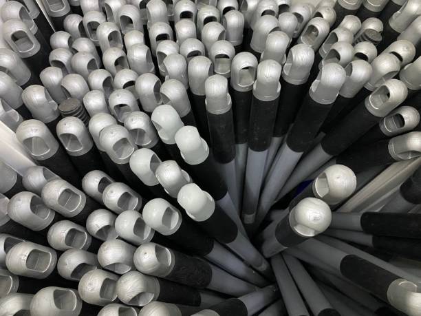 istock Plastic broom  sticks for sale. 1635247964