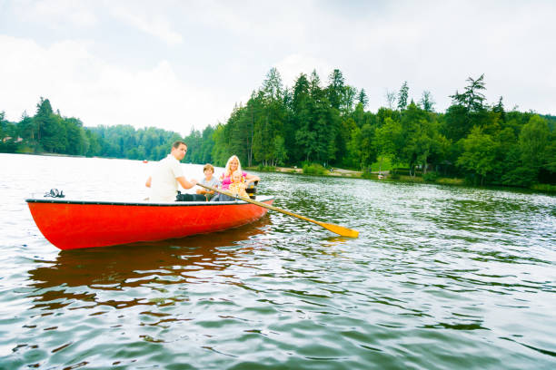 istock family enjoying a boat trip 163526885