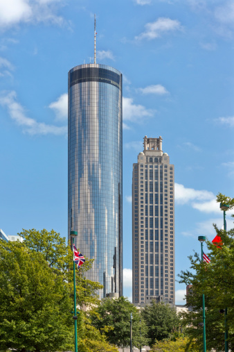 Cityscape: Atlanta Georgia Skyline Daytime 
