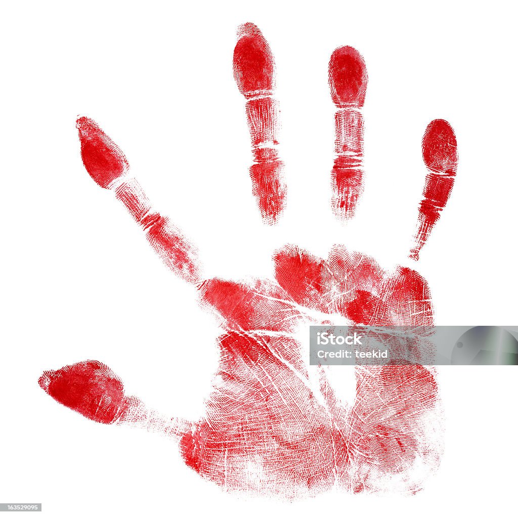 Красный Стрелка - Стоковые фото Отпечаток большого пальца роялти-фри