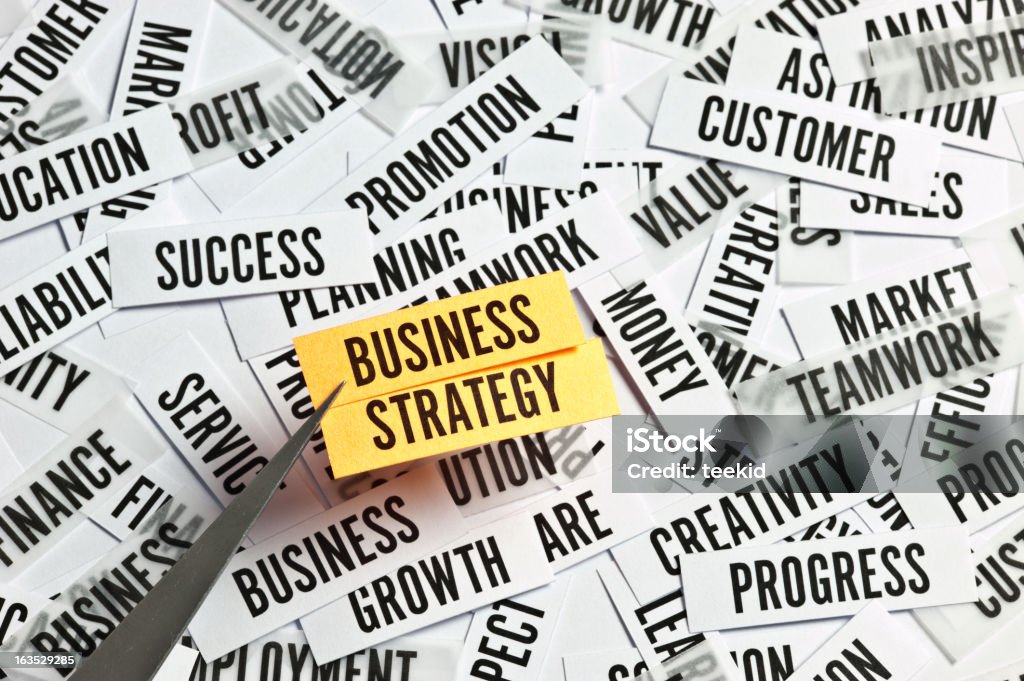 Business Strategy Concept http://teekid.com/istockphoto/banner/banner3.jpg Abstract Stock Photo