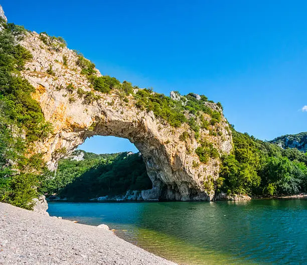 Pont d'Arc (Ardeche) is a natural arch and bridge located in Ardeche, France.