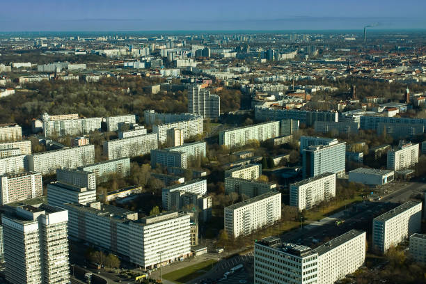 istock View from above on Berlin Mitte, with cathedral, Berlin, Germany, Europe 1635339706