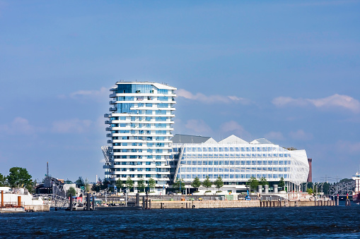 Marco Polo Tower, Unilever House, HafenCity, Hamburg, Germany, Europe