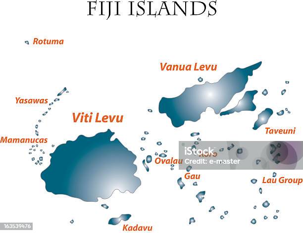 Острова Фиджи — стоковая векторная графика и другие изображения на тему Азия - Азия, Бизнес, Векторная графика