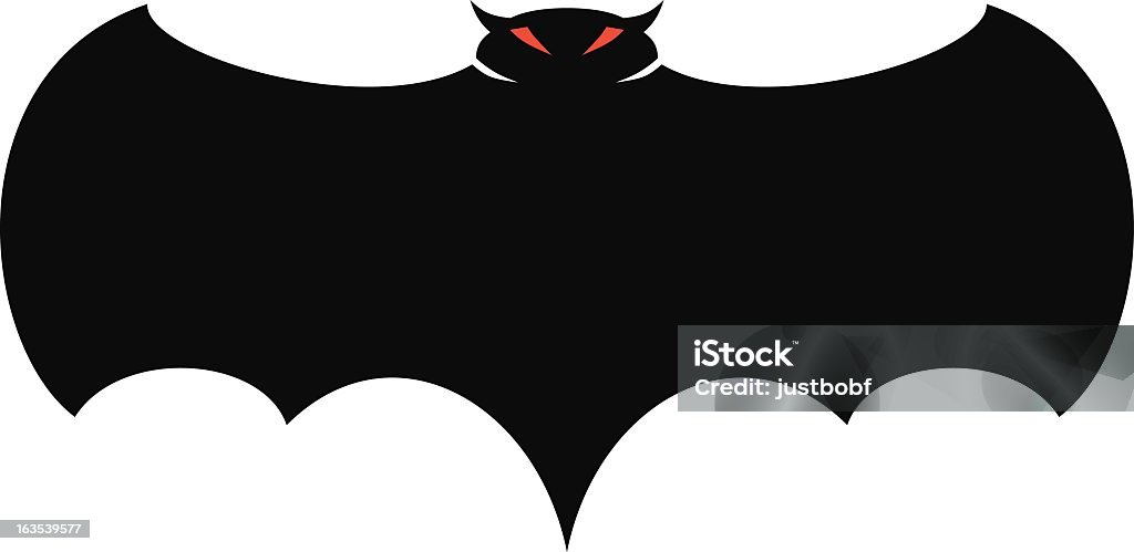 Хэллоуин Bat - Векторная графика Векторная графика роялти-фри