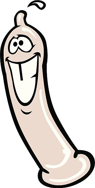 ilustraciones, imágenes clip art, dibujos animados e iconos de stock de feliz condón - condom sex orgasm cartoon