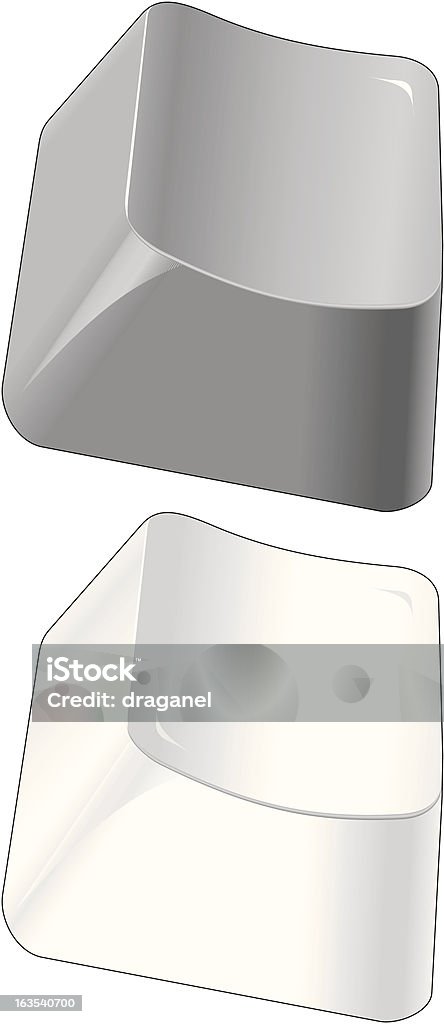 Ordinateur clavier clé - clipart vectoriel de Clavier d'ordinateur libre de droits