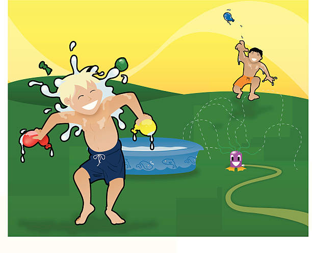 Summer Fun - ilustração de arte em vetor