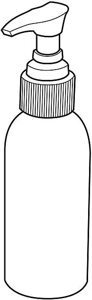 Vector illustration of Bottle 1