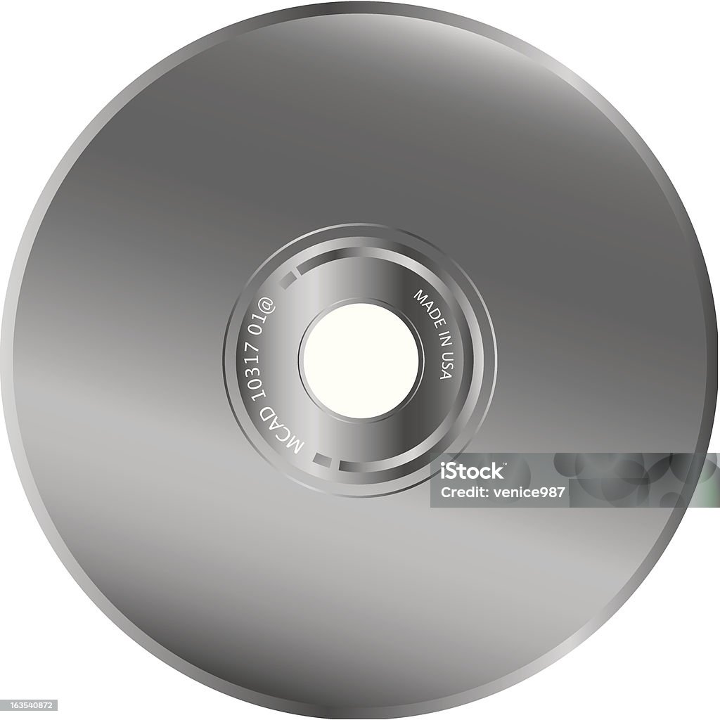 Compact Disk Back Cd Dvd Back Stock Illustration - Download Image Now - Compact Disc ...