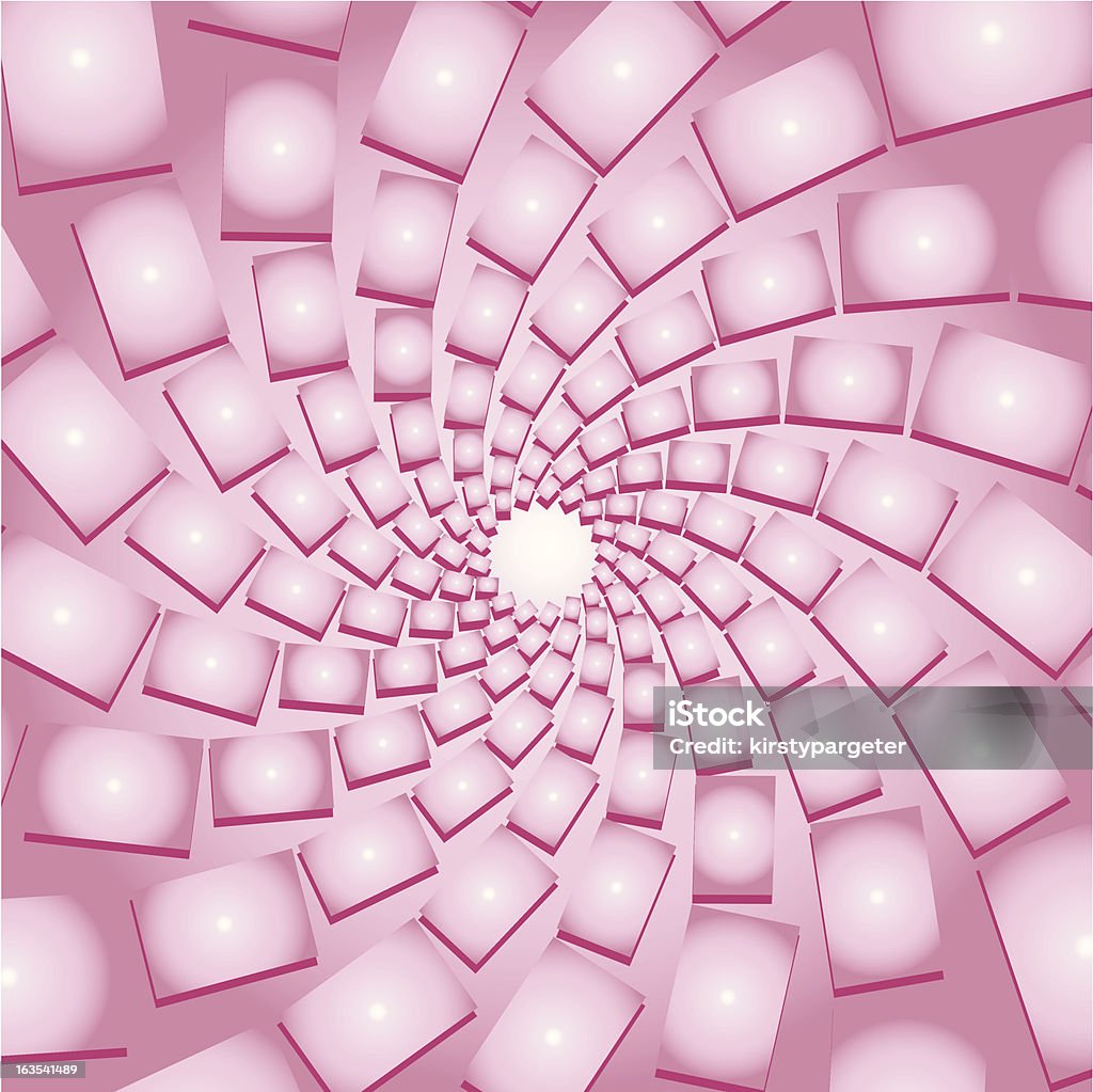Vórtice-vector rosa - arte vectorial de Abstracto libre de derechos