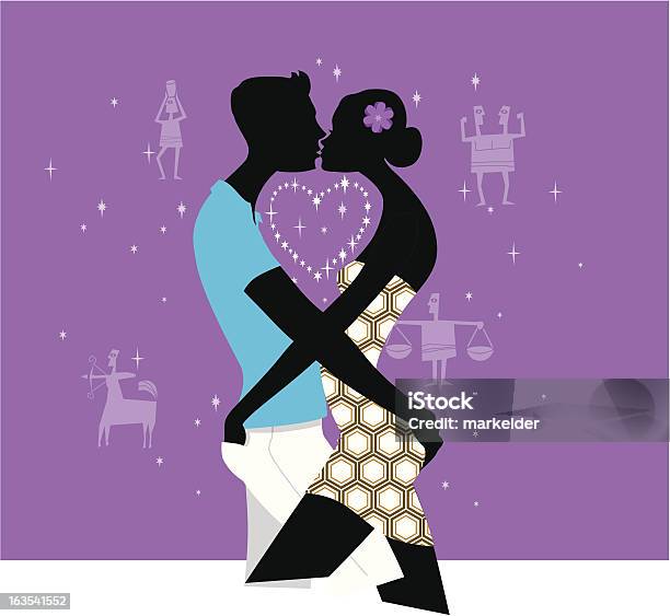 Star Signs Stock Illustration - Download Image Now - Astrology Sign, Love - Emotion, Kissing