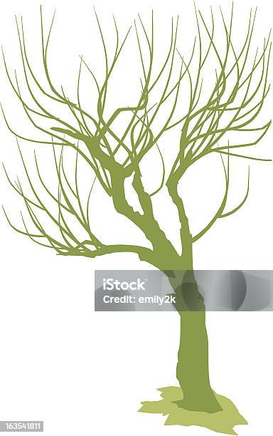 Na Liście Tree Wektorowe - Stockowe grafiki wektorowe i więcej obrazów Bez ludzi - Bez ludzi, Bezlistne drzewo, Białe tło