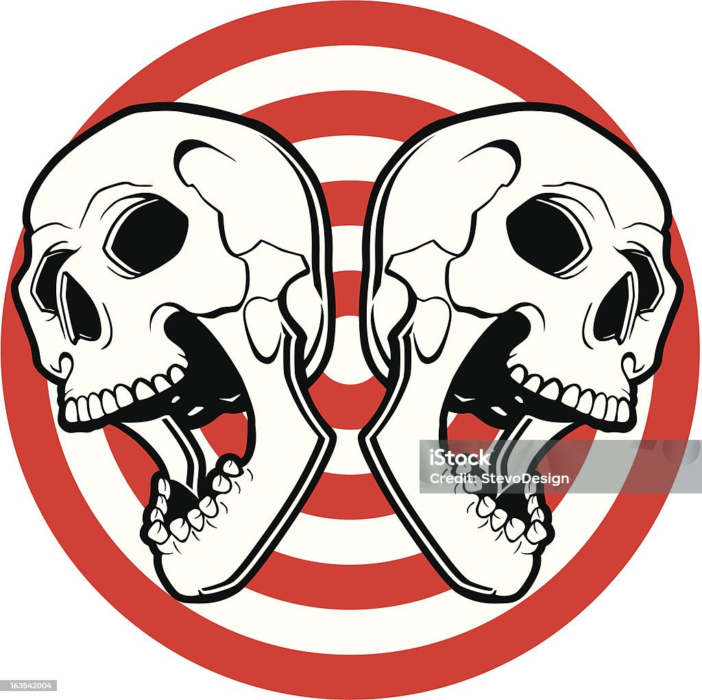 Skull24 - arte vectorial de Anatomía libre de derechos