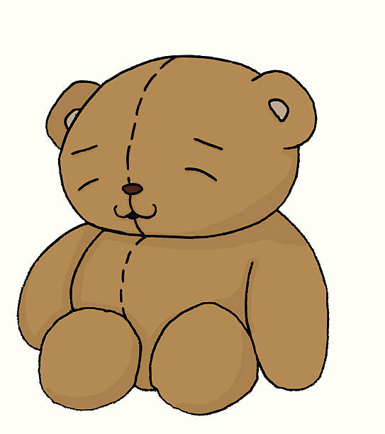 Teddybear vector art illustration