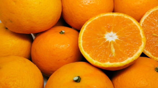 istock Close up of oranges fruits 1635448744