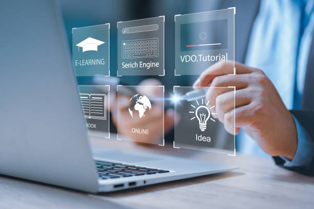 istock Concept of Online education. 1635467126
