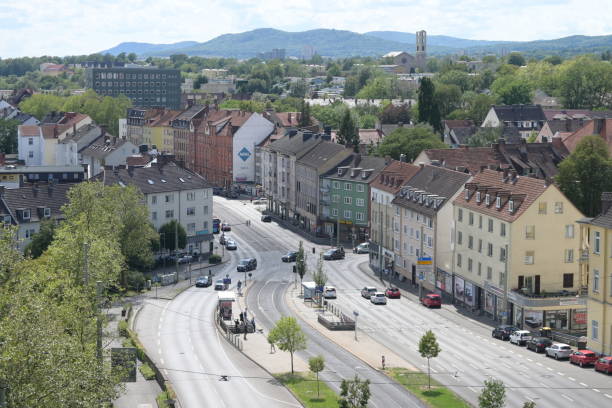 istock Top View of Kassel City 1635510329