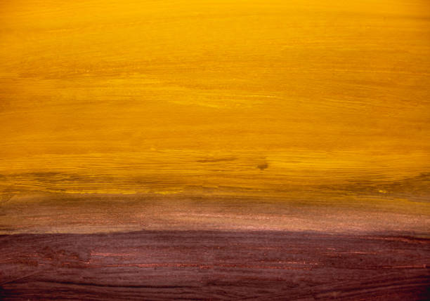 watercolor background strokes of yellow, orange and brown paint, abstract gouache painting art. desert and sand colors, hand drawn yellow and brown, orange, yellow and brown background, abstract colorful texture, mosman stock illustrations