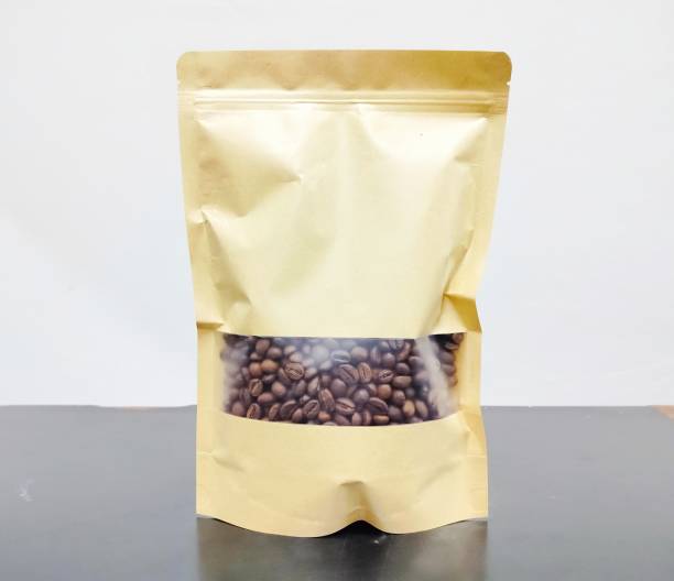istock kraft paper bag with zipper 1635522131