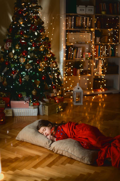 istock Waiting for Santa claus to come! 1635543081