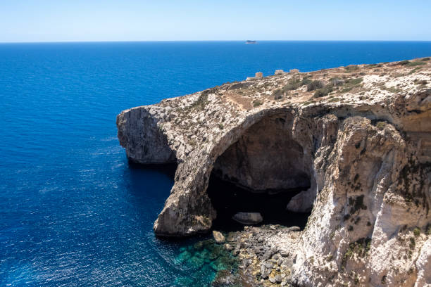 istock Cave at the Coast of Malta 1635556384