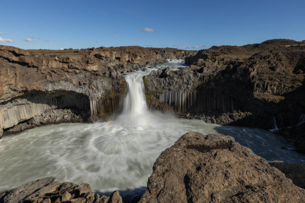 istock Aldeyjarfoss waterfall in the highlands of Iceland 1635575146
