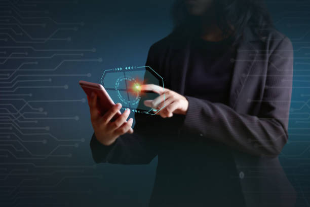 istock Business people are using AI technology, artificial intelligence, planning strategies. and business development Using a mobile smartphone on a global network, Web 3.0 1635591943