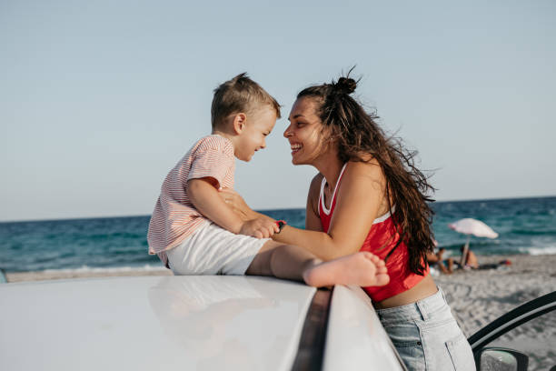 istock Enjoying one perfect beach day with my mom 1635633768
