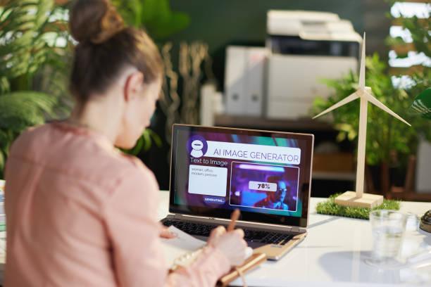 istock modern business woman using text to image ai image generator 1635794860