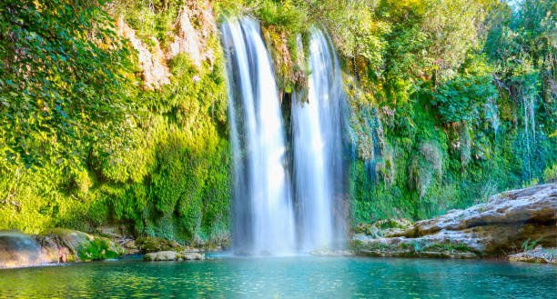 istock Famous Kursunlu Waterfalls in Antalya 1635861102