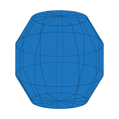 3d Mesh Grid Net Wire Frame Vector Lines Illustration 3d Wireframe Or ...
