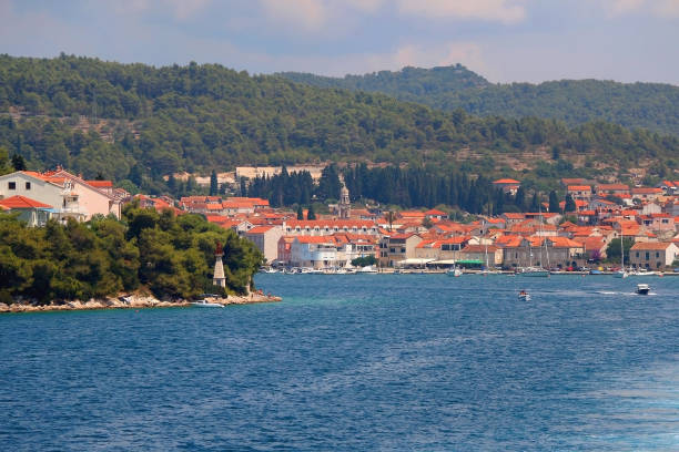 istock Vela Luka, Island Korcula, Croatia 1635874127
