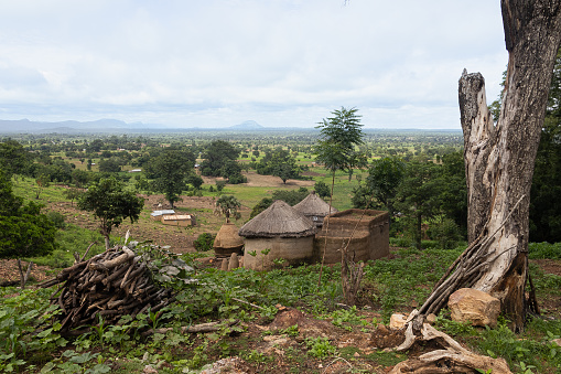 Koutammakou, the Land of the Batammariba is a cultural landscape, part of the UNESCO World Heritage Site list, at the border between northern Togo