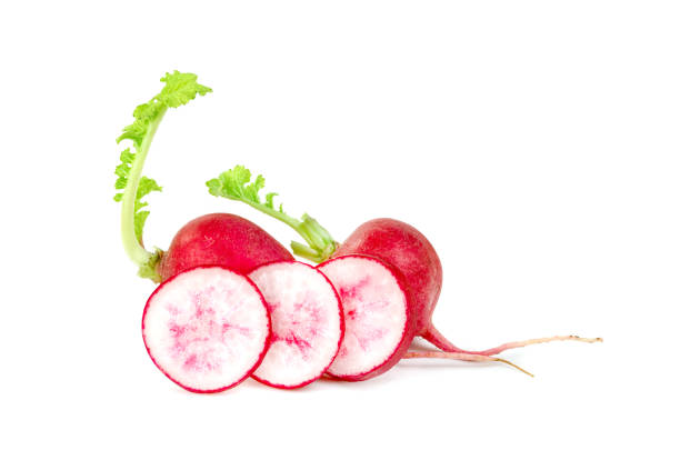 istock small red radish isolated on white background 1636061620