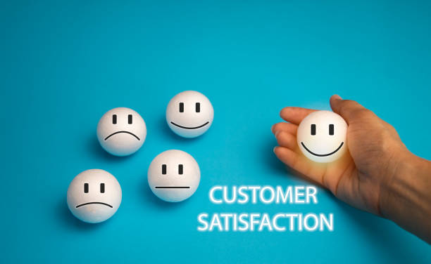 istock Users rate service experience on online application for customer satisfaction survey concept. 1636062140