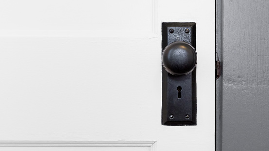 Digital door locking on wooden door