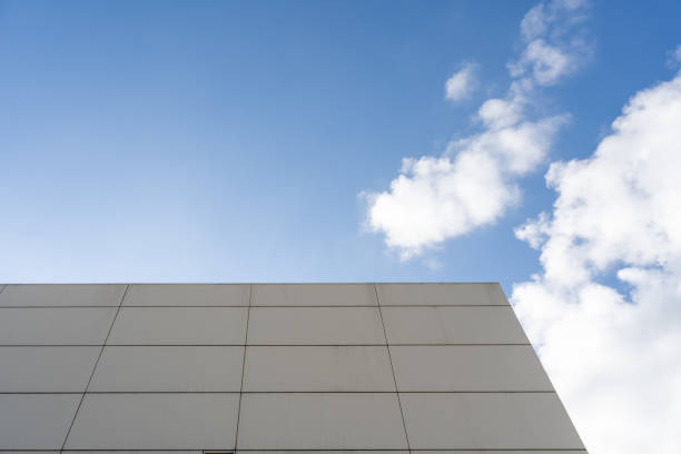 istock Low angle vision of commercial buildings 1636081226