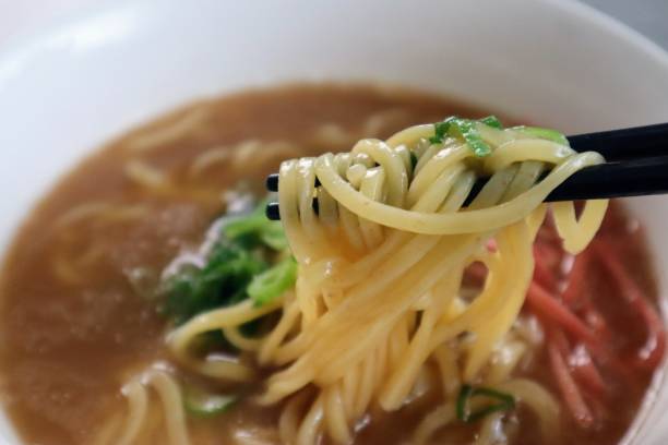 istock Japanese tonkotsu ramen closeup 1636106828