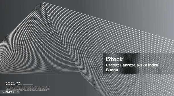 Sharp Line Abstract Digital Technology Sharp Line Abstract Background Modern Dynamic Line ...
