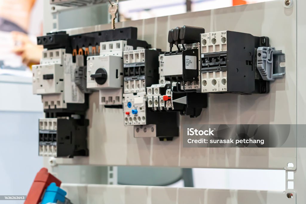 Contactor Input Terminals Magnetic Contactor And Various Type Terminal Blocks Or Connector Socket ...