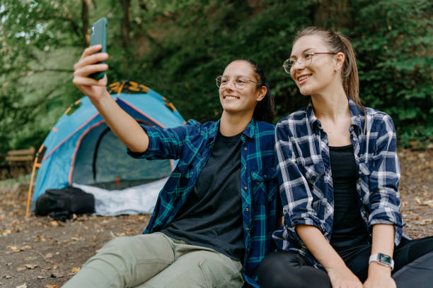 istock A shared moment as they capture a selfie amidst their outdoor adventure 1636288901
