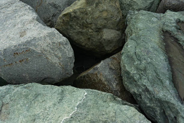 istock Background of Textured Beach Stones Evoking a Calm Atmosphere 1636311859