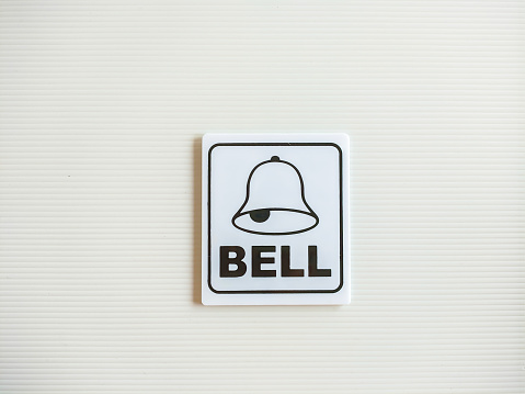Bell signs are usually used or installed in front of a house or in a restaurant