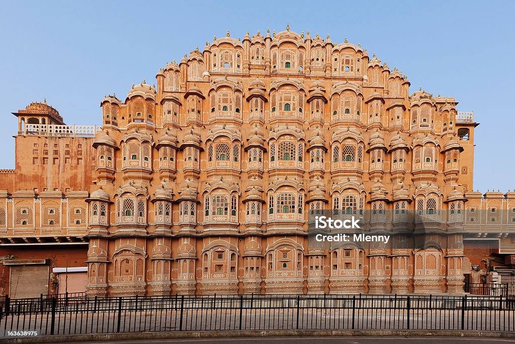 Beautiful Hawa Mahal (Palace of the Winds) Jaipur, India Palace of the Winds, Beautiful Hawa Mahal Facade. Jaipur, Rajasthan, India. Photography Stock Photo