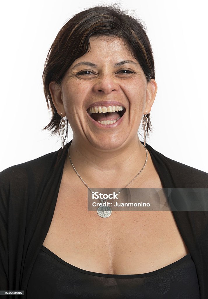 Hiszpan kobieta Śmiać się - Zbiór zdjęć royalty-free (Kobiety)