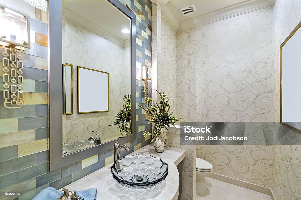 Arquitectura: bela casa de banho - Royalty-free Quarto de Banho Feminino Foto de stock