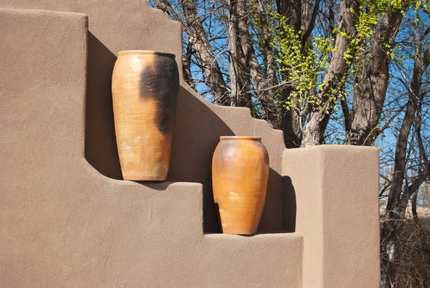 istock Pueblo Revival Southwest Architectural Detail 163641677