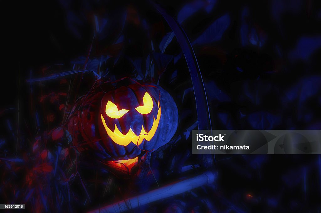 Zucca di Halloween - Foto stock royalty-free di Halloween